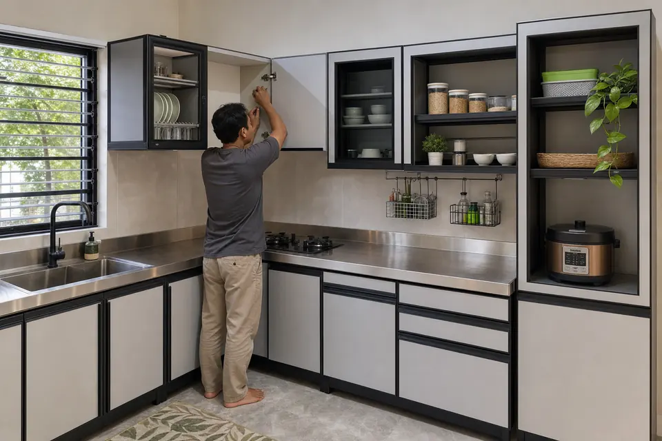 Kabinet dan furnitur penyimpanan untuk interior